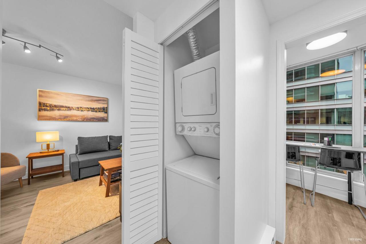וונקובר 1-Br Condo In Downtown Coal Harbour With Parking And City Views מראה חיצוני תמונה