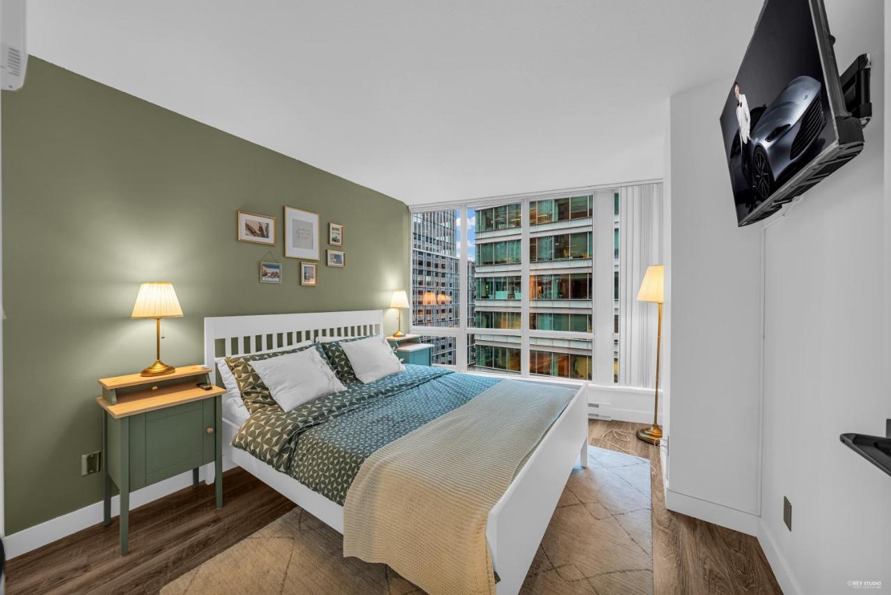 וונקובר 1-Br Condo In Downtown Coal Harbour With Parking And City Views מראה חיצוני תמונה